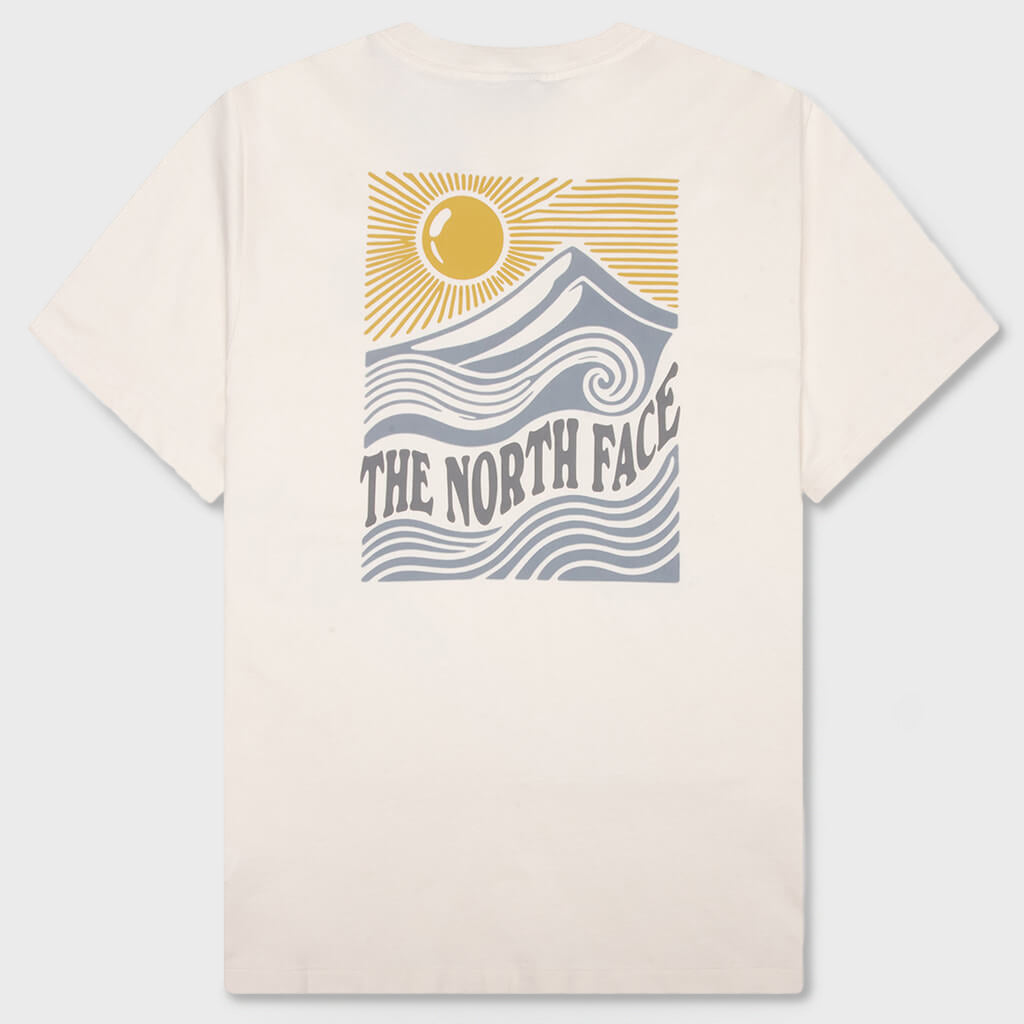 Mountain Escape Relaxed S/S Tee - White Dune