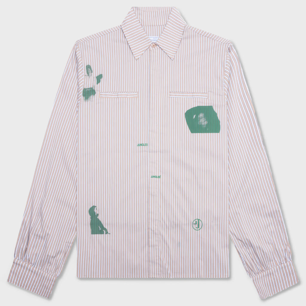 Movement Stripe L/S Button Up Shirt - Stripe