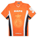 Multi Logo Relaxed Fit Soccer Jersey - Orange