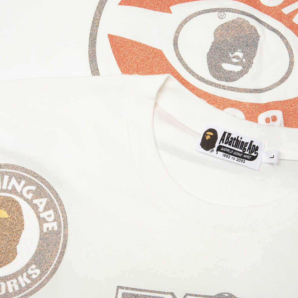 Multi Archive Motif Relaxed Fit Tee - White