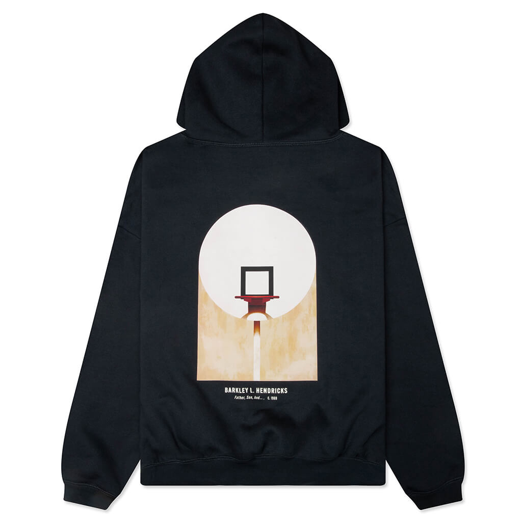 90s Hoodie - Faded Black