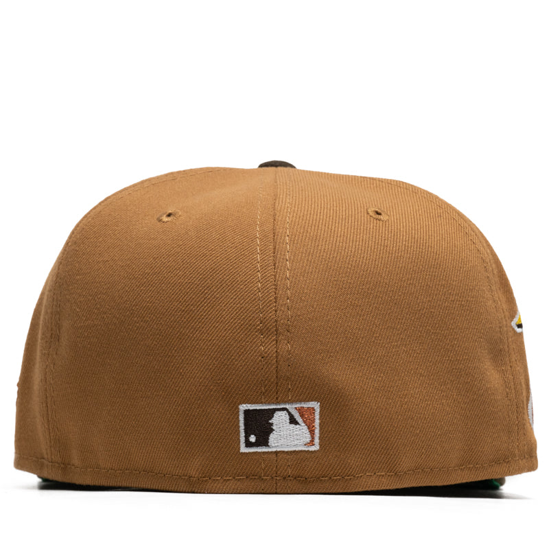 New Era x Politics Atlanta Braves 59FIFTY Fitted - Light Bronze/Walnut