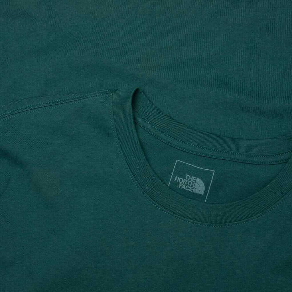 Mountain Sketch Regular S/S Tee - Pacific Teal