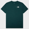 Mountain Sketch Regular S/S Tee - Pacific Teal