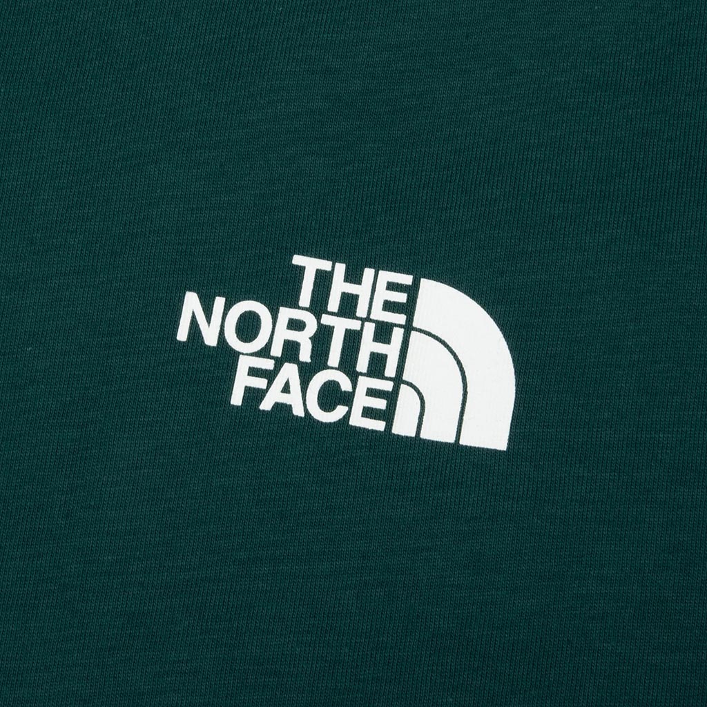 Mountain Sketch Regular S/S Tee - Pacific Teal