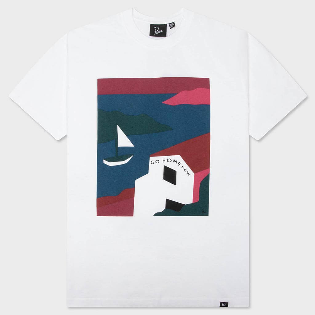 No Vacation T-Shirt - White