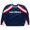 Nahmias Miracle Sportswear Crewneck Sweater - Cobalt