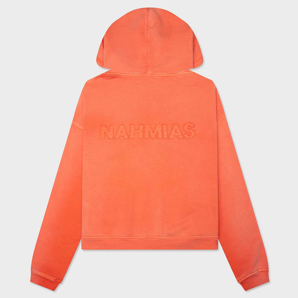 Nahmias Zip up Hoodie - Sunfade Orange