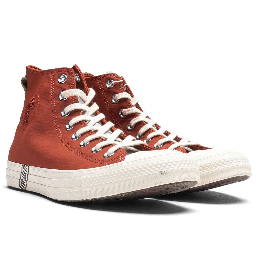 Chuck Taylor All Star Hi - Natural Ivory/Ritual Red/Black