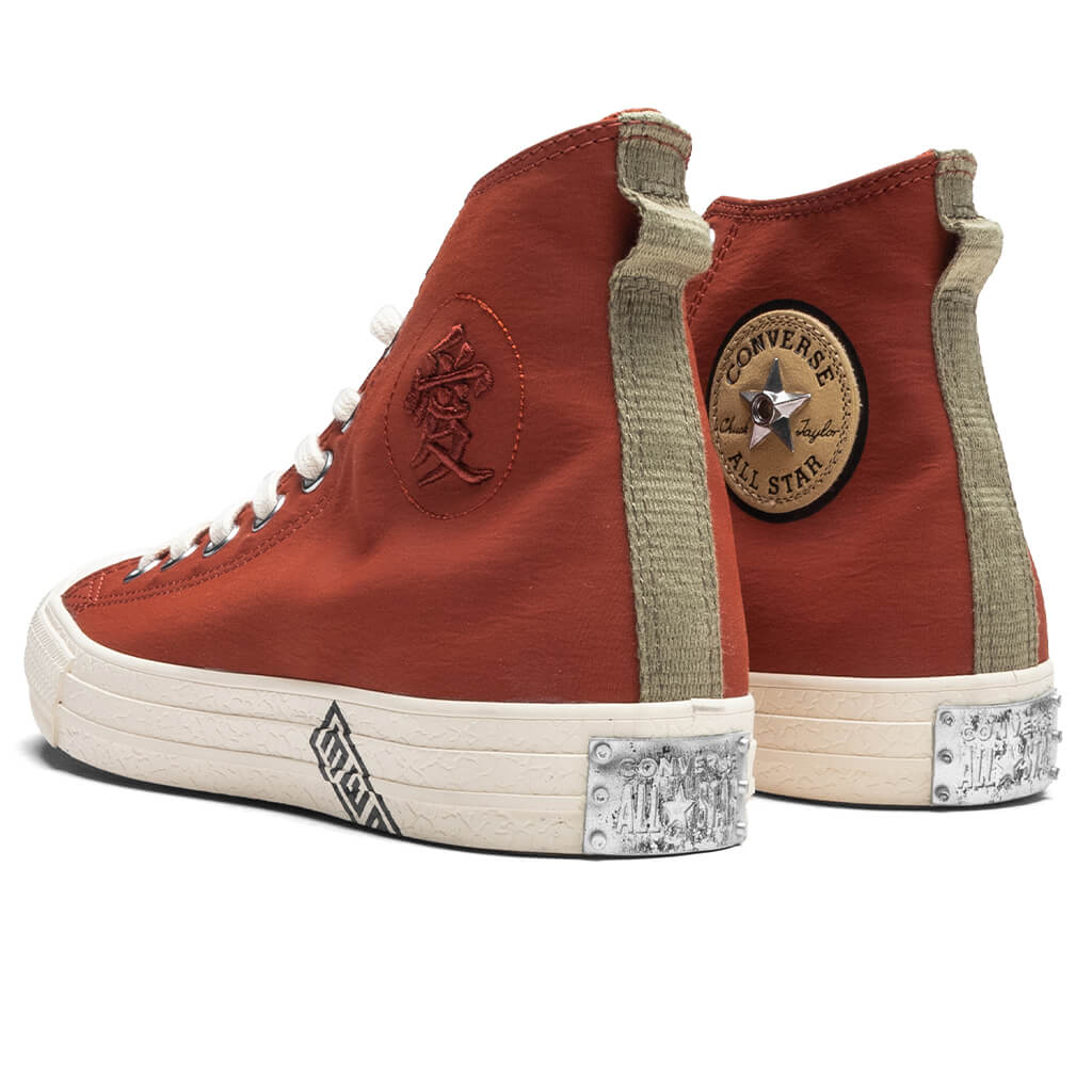 Chuck Taylor All Star Hi - Natural Ivory/Ritual Red/Black