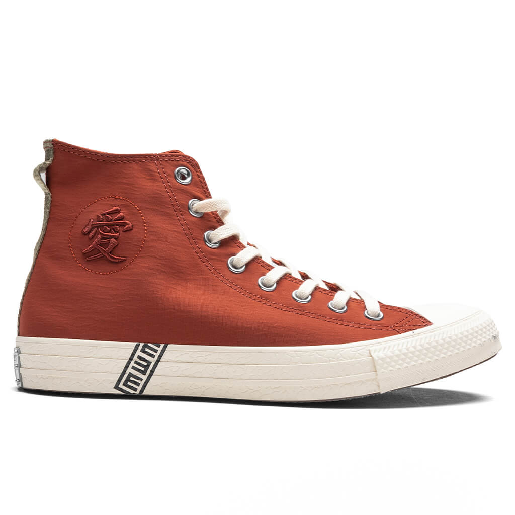 Chuck Taylor All Star Hi - Natural Ivory/Ritual Red/Black