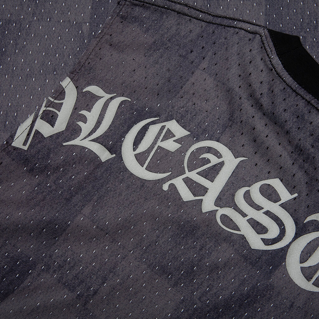 Neural Mesh Sleeveless T-Shirt - Black
