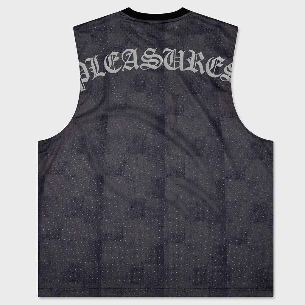 Neural Mesh Sleeveless T-Shirt - Black