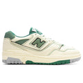 P550 Basketball Oxfords - White/Green