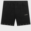Star Print Board Shorts - Black