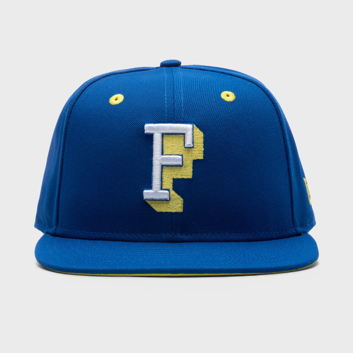 59FIFTY Collegiate F - Blue Azure/Yellow