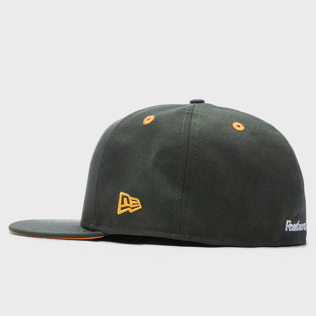 59FIFTY Collegiate F - Green/Orange
