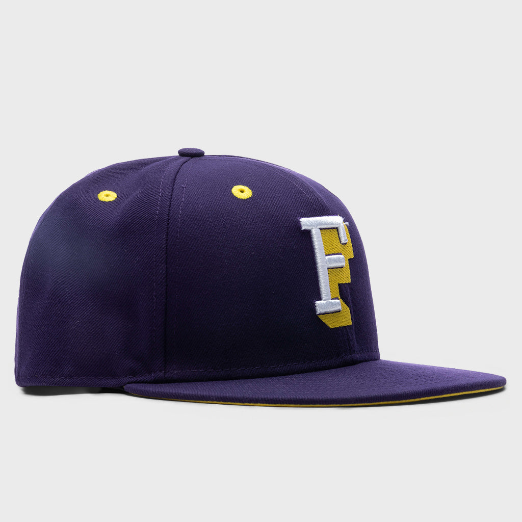59FIFTY Collegiate F - Purple/Yellow
