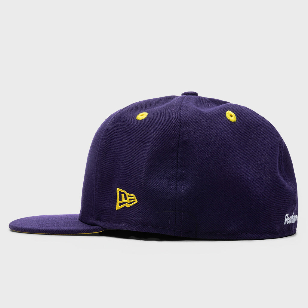 59FIFTY Collegiate F - Purple/Yellow