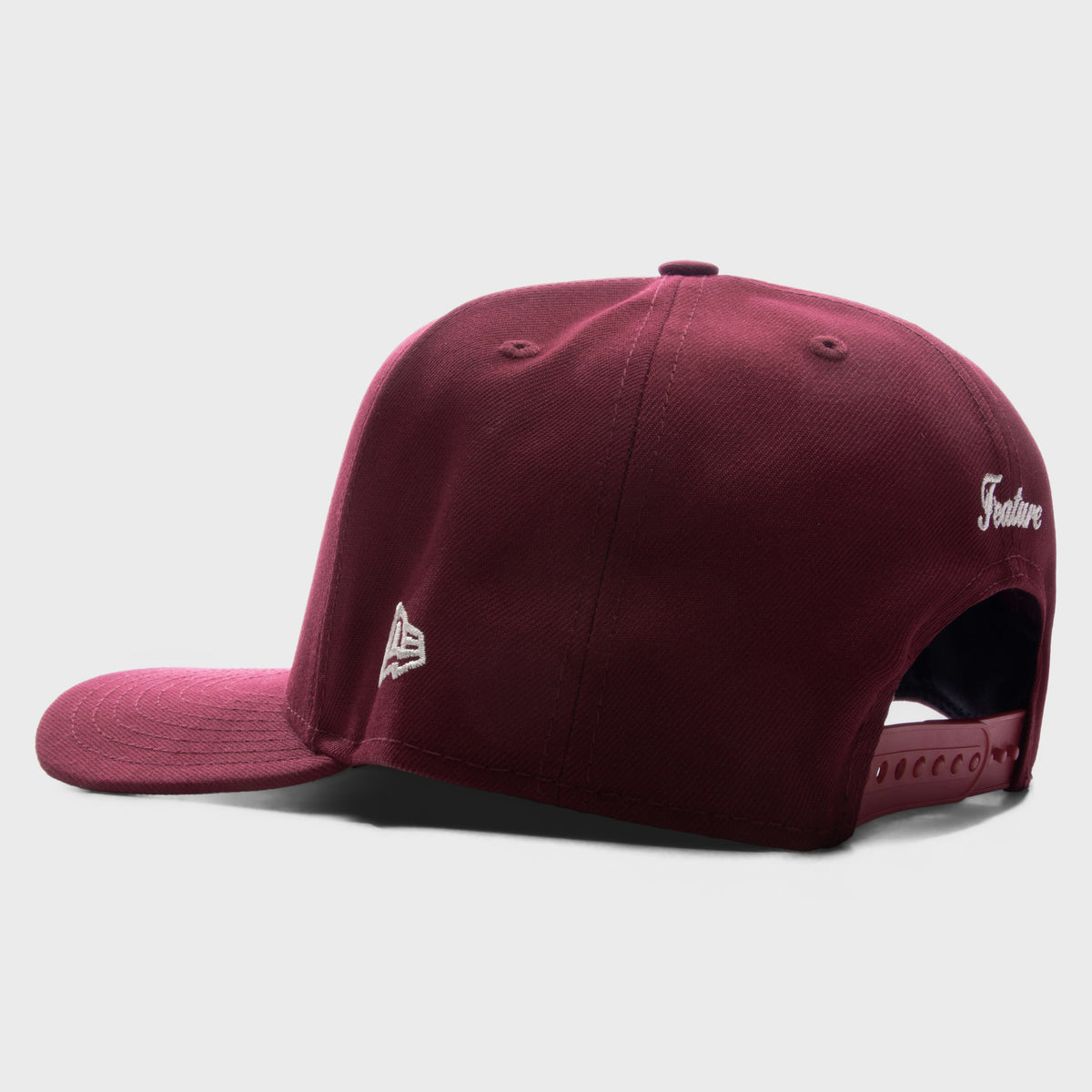 9FIFTY Curved A-Frame Old English F Snapback - Scarlet