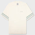 Floral Detail Cotton T-Shirt - Ivory
