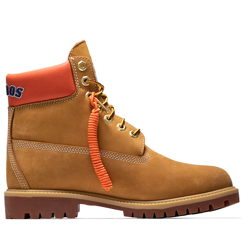 New Era x Timberland Houston Astros 6" Lace Up Waterproof Boot - Wheat