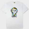 New Multi Camo Big Baby Milo Tee - White