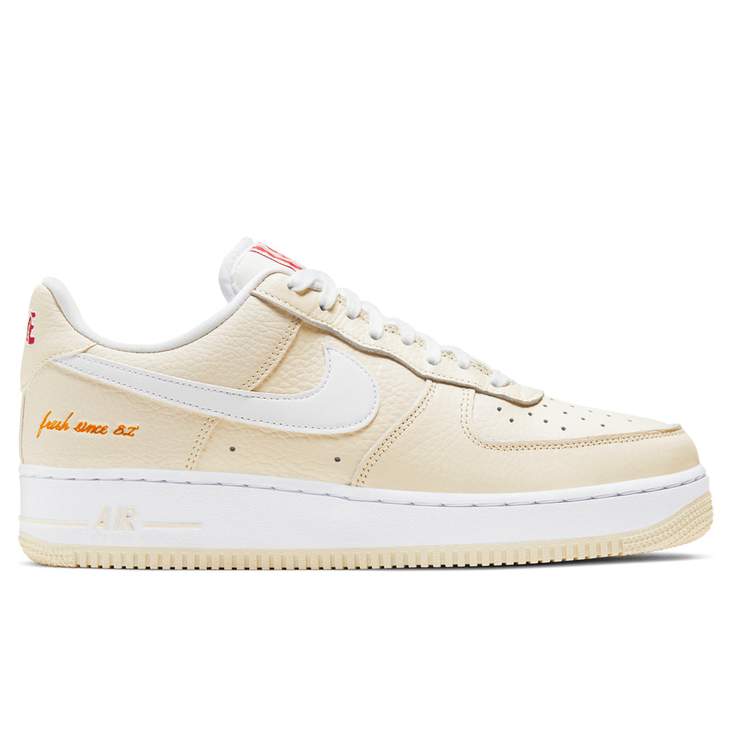 Nike Air Force 1 '07 Premium - Coconut Milk/White/University Red