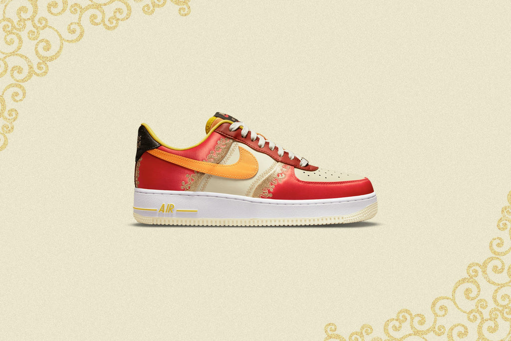 Air Force 1 '07 PRM ‘Little Accra’ - Habanero Red/Light Curry/Coconut Milk