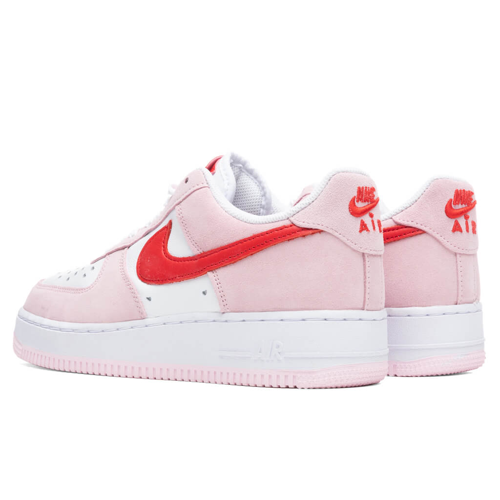 Nike Air Force 1 '07 QS "V-Day" - Tulip Pink/University Red