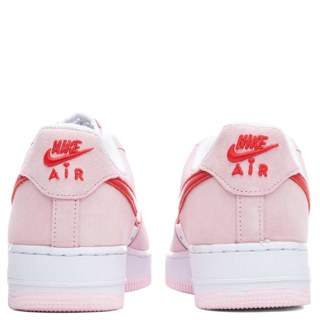 Nike Air Force 1 '07 QS "V-Day" - Tulip Pink/University Red