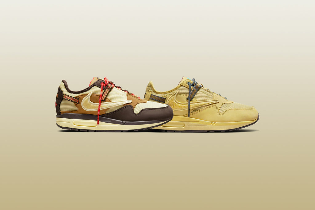 Air Max 1 x Travis Scott CACT.US CORP - Saturn Gold/Tea Tree Mist/Tent