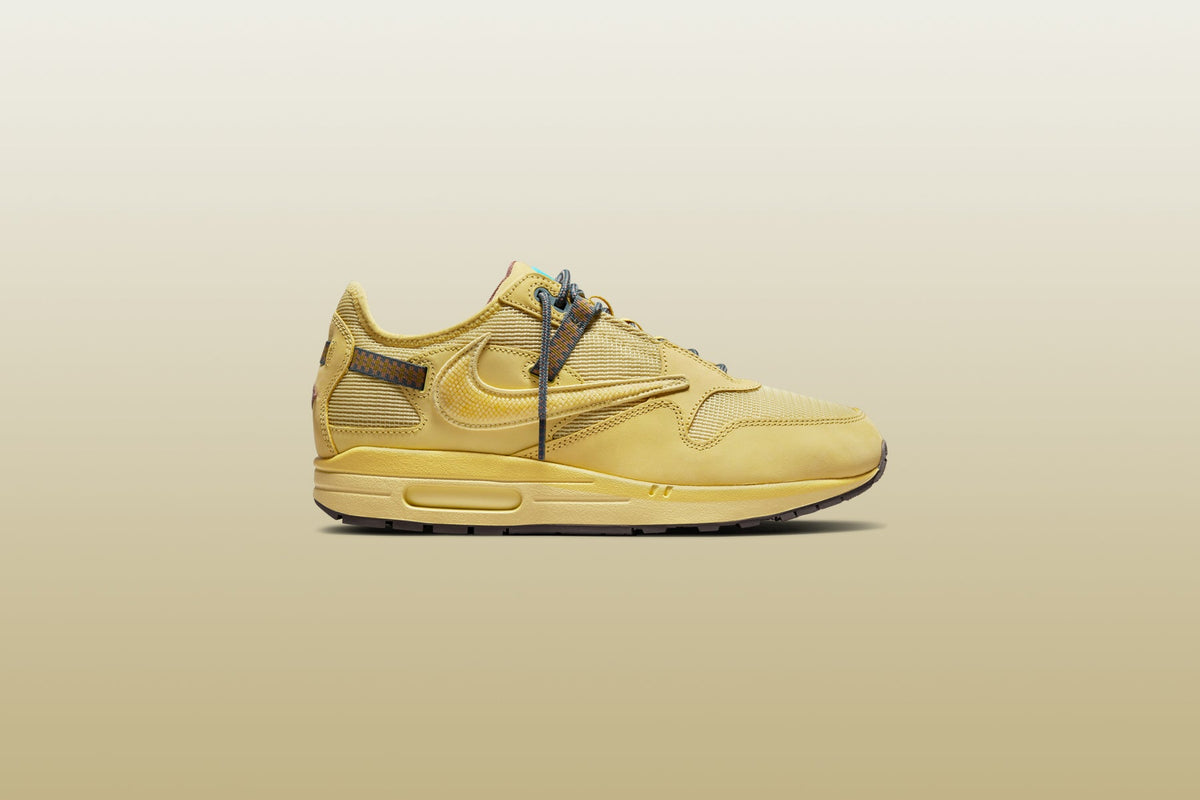 Air Max 1 x Travis Scott CACT.US CORP - Saturn Gold/Tea Tree Mist/Tent