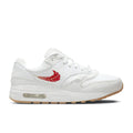 Air Max 1 The Bay (GS) - White/University Red