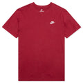 Sportswear Club T-Shirt - Pomegranate/White