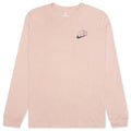 Sportswear Day Black Light L/S T-Shirt - Pink Oxford