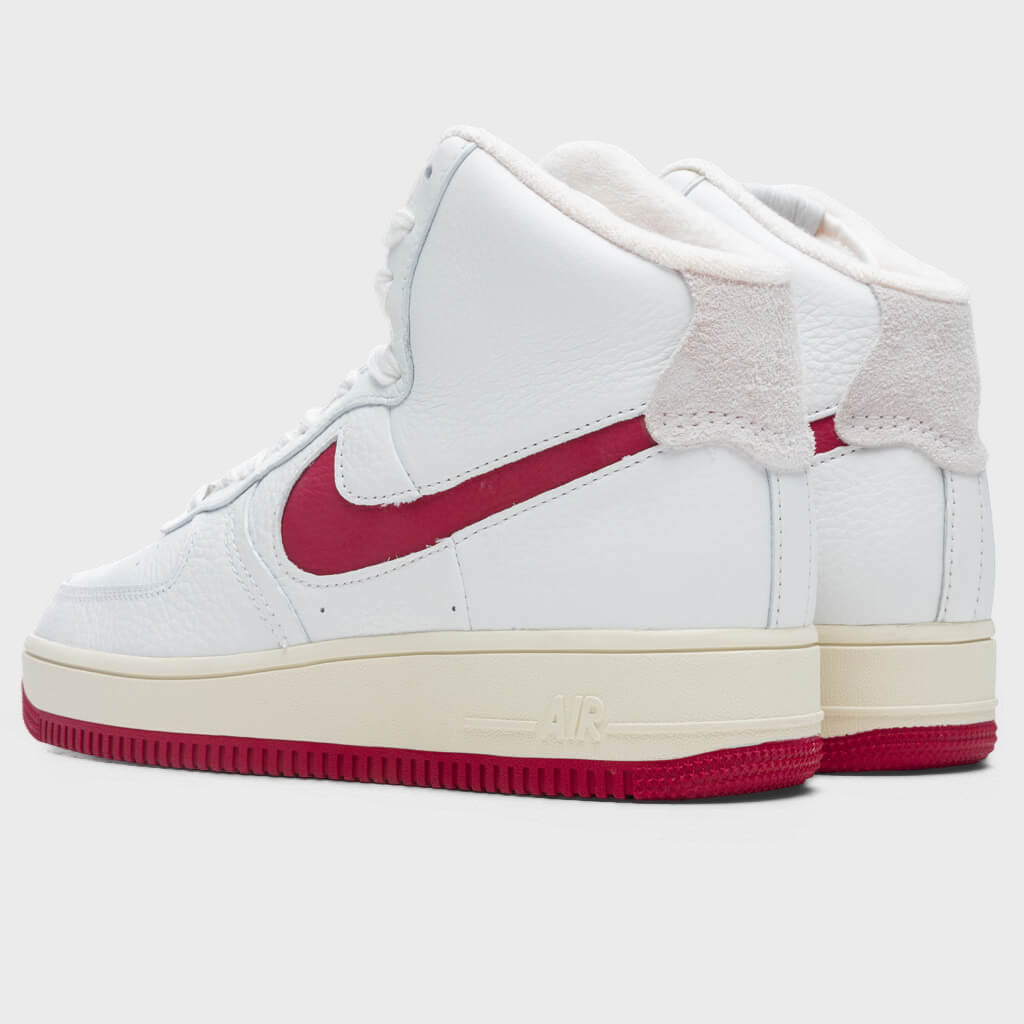 Women's Air Force 1 Sculpt - Summit White/Gym Red