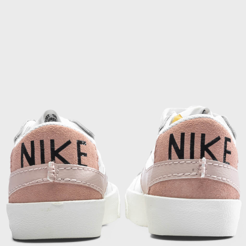 Women's Blazer Low '77 Jumbo - White/Pink Oxford/Rose Whisper
