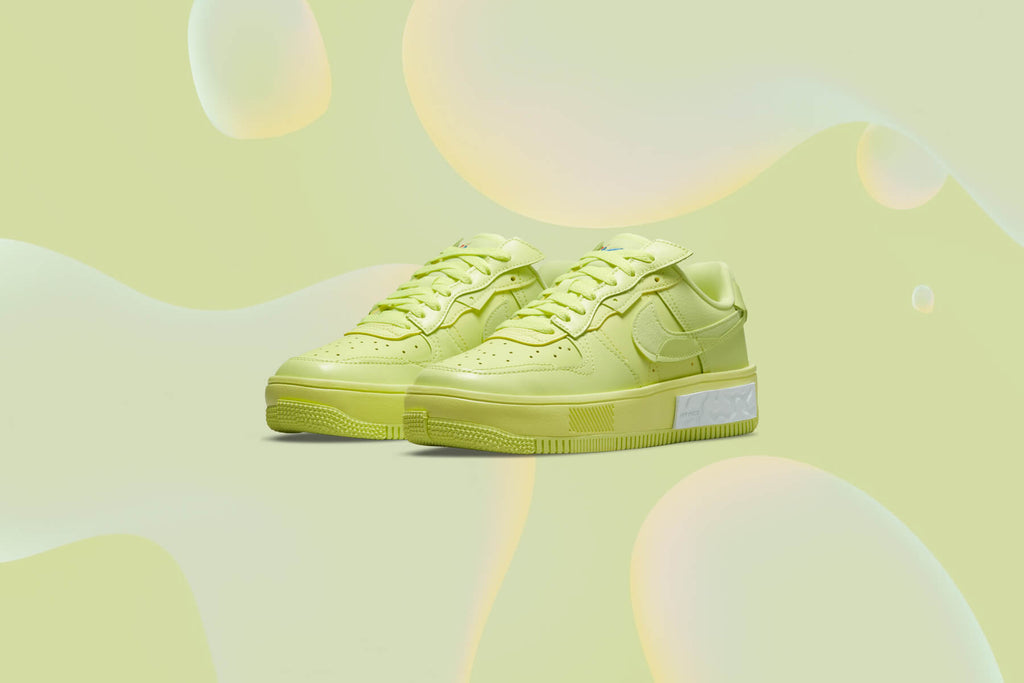 Women's Air Force 1 Fontanka - Yellow Strike/Light Lemon Twist