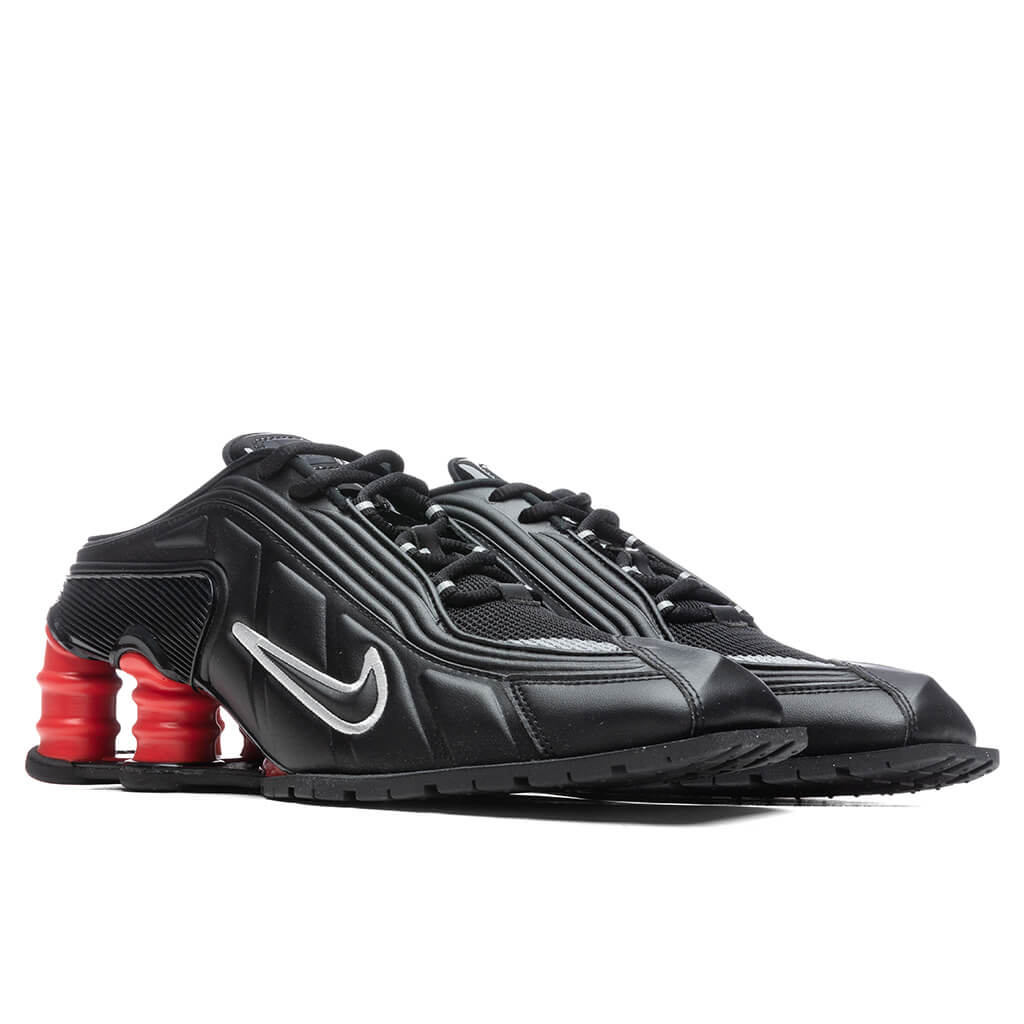 Women's Shox MR4 - Black/Metallic Silver/Comet Red