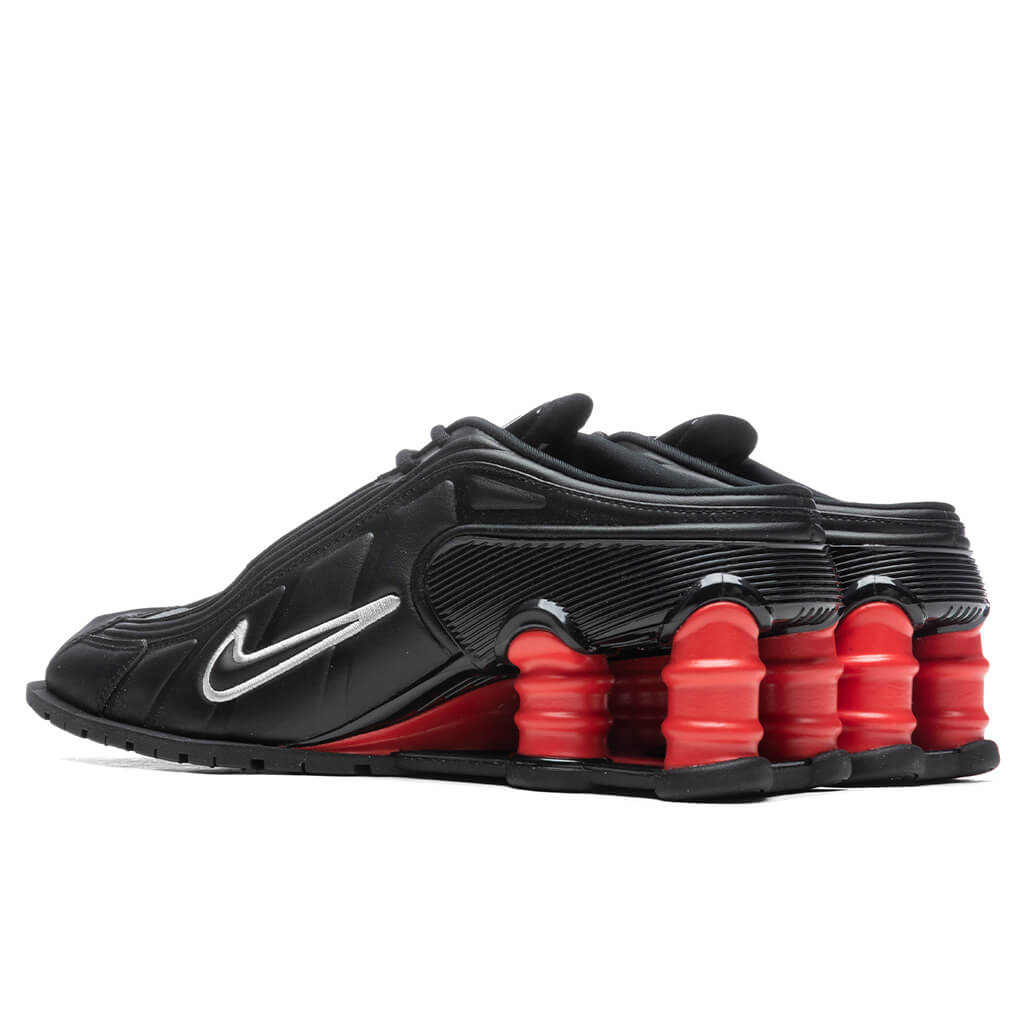 Women's Shox MR4 - Black/Metallic Silver/Comet Red