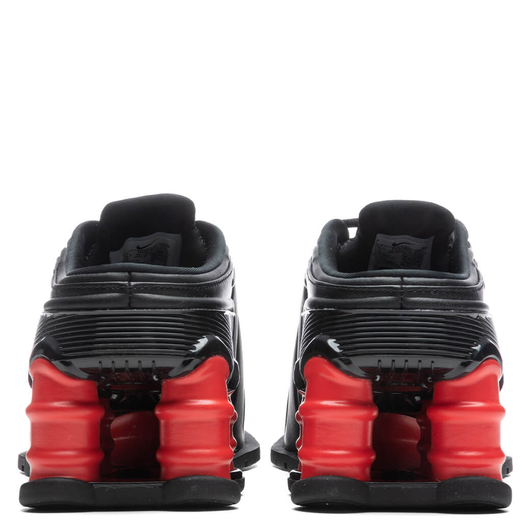 Women's Shox MR4 - Black/Metallic Silver/Comet Red