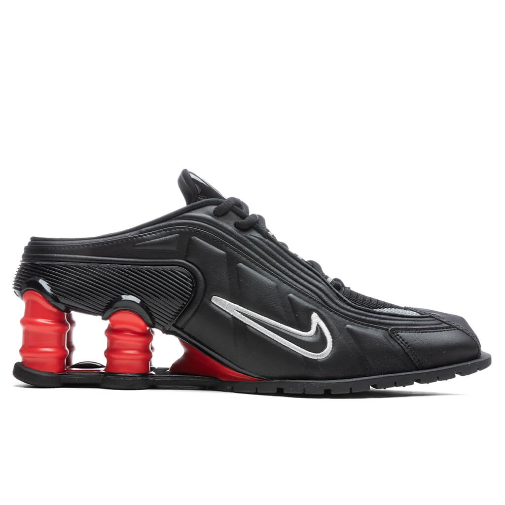 Women's Shox MR4 - Black/Metallic Silver/Comet Red