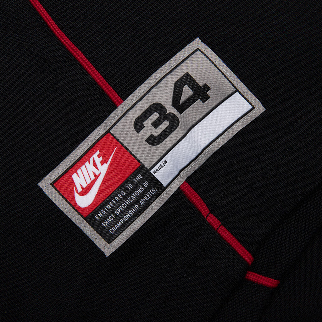 U NRG CN Jersey Top - Black/Vivid Sulfur