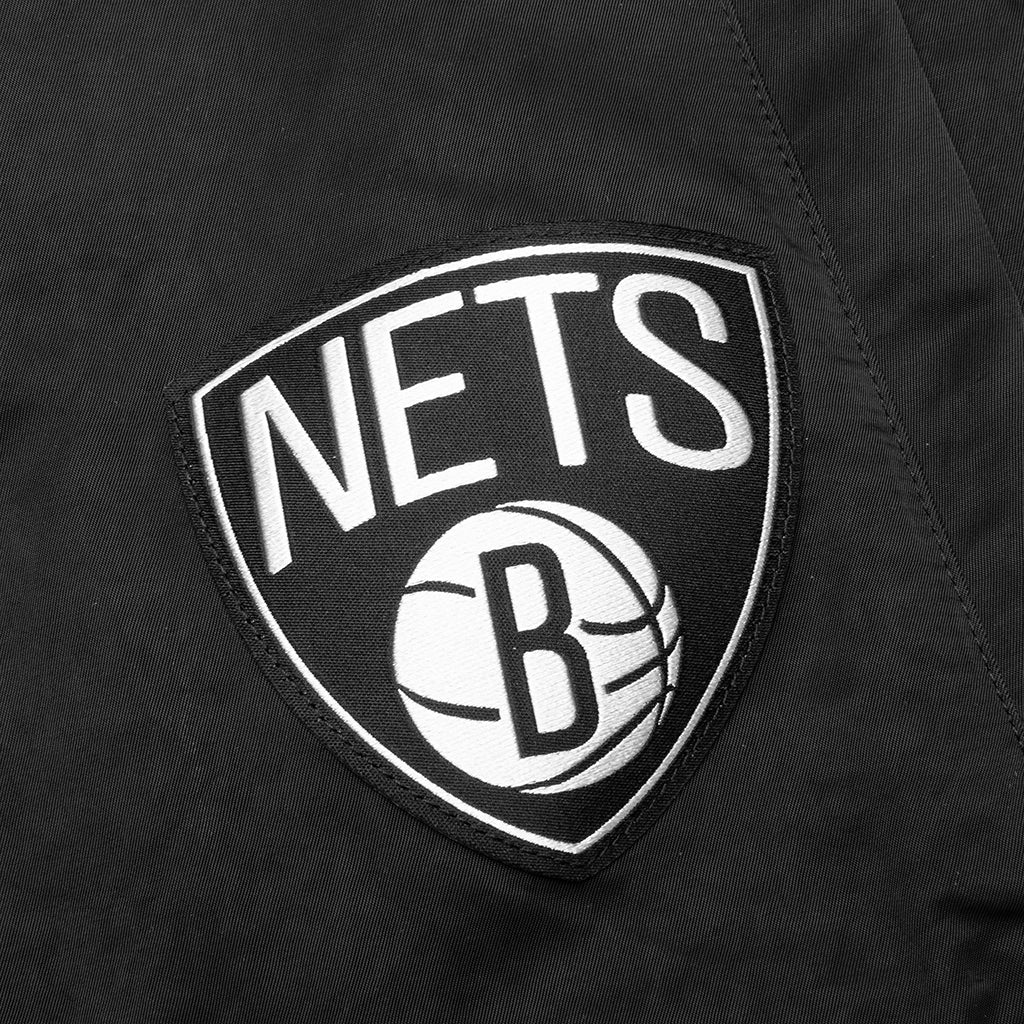 Brooklyn Nets Women's Hooded Jacket - Black