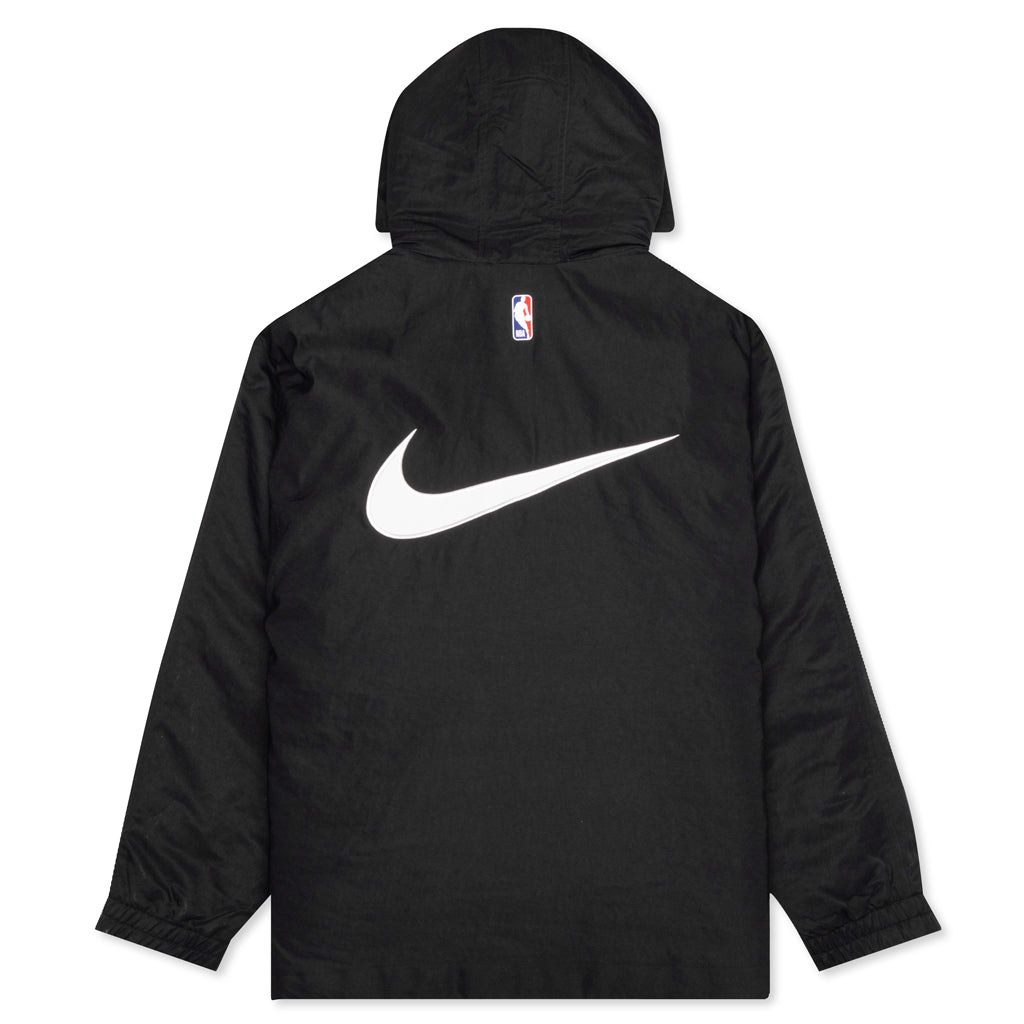 Brooklyn Nets Women's Hooded Jacket - Black
