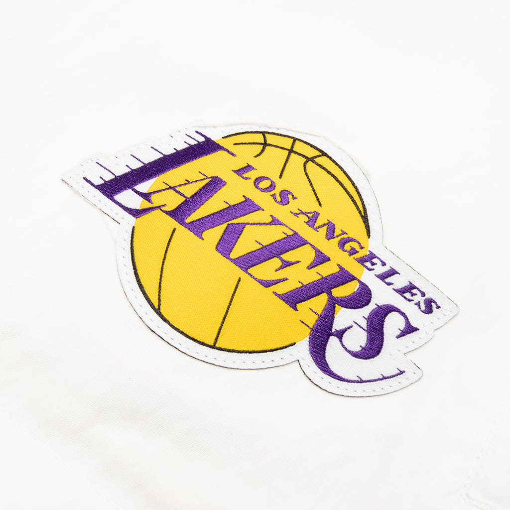 Los Angeles Lakers Women's Hooded Jacket - Summit White