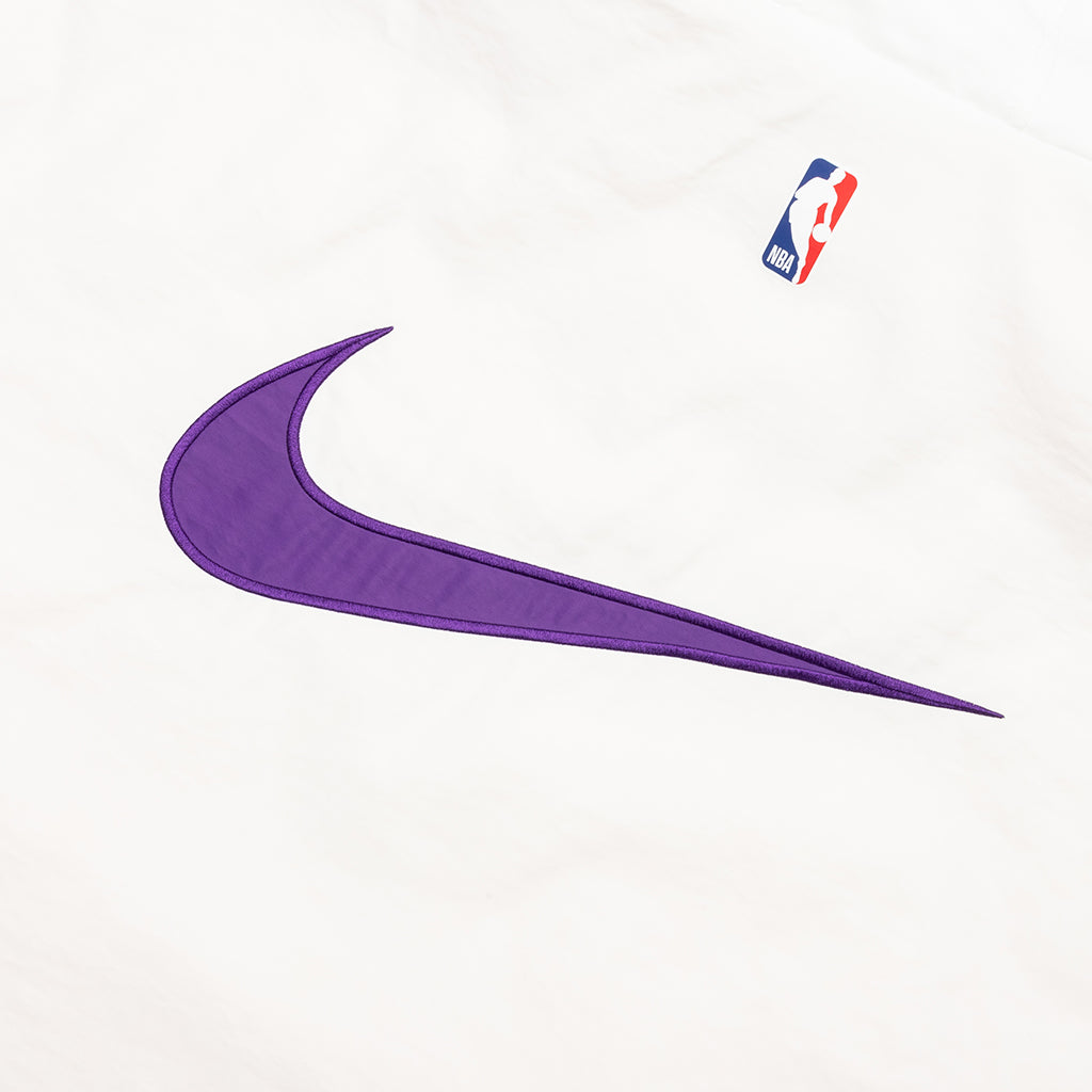 Los Angeles Lakers Women's Hooded Jacket - Summit White