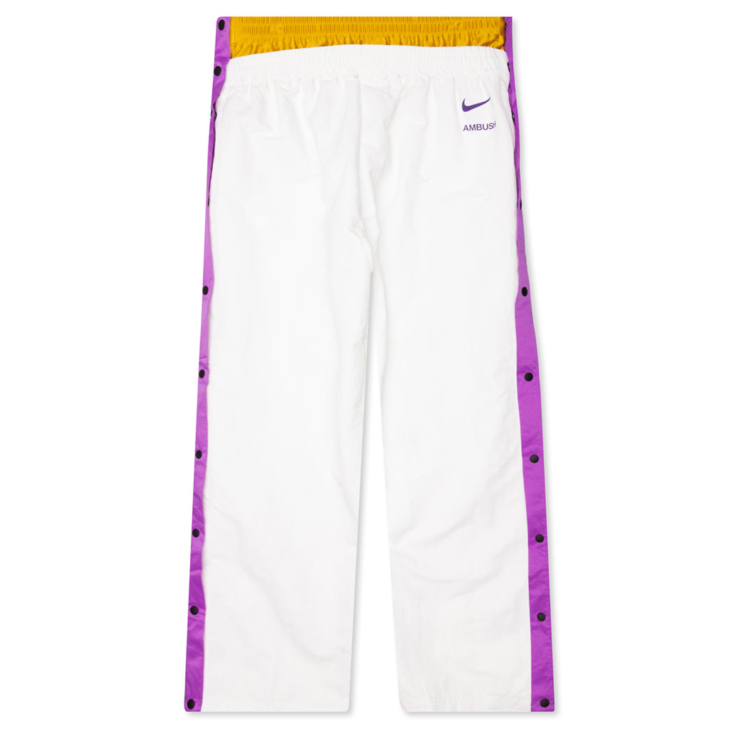 Los Angeles Lakers Women's Tearaway Pant - Summit White