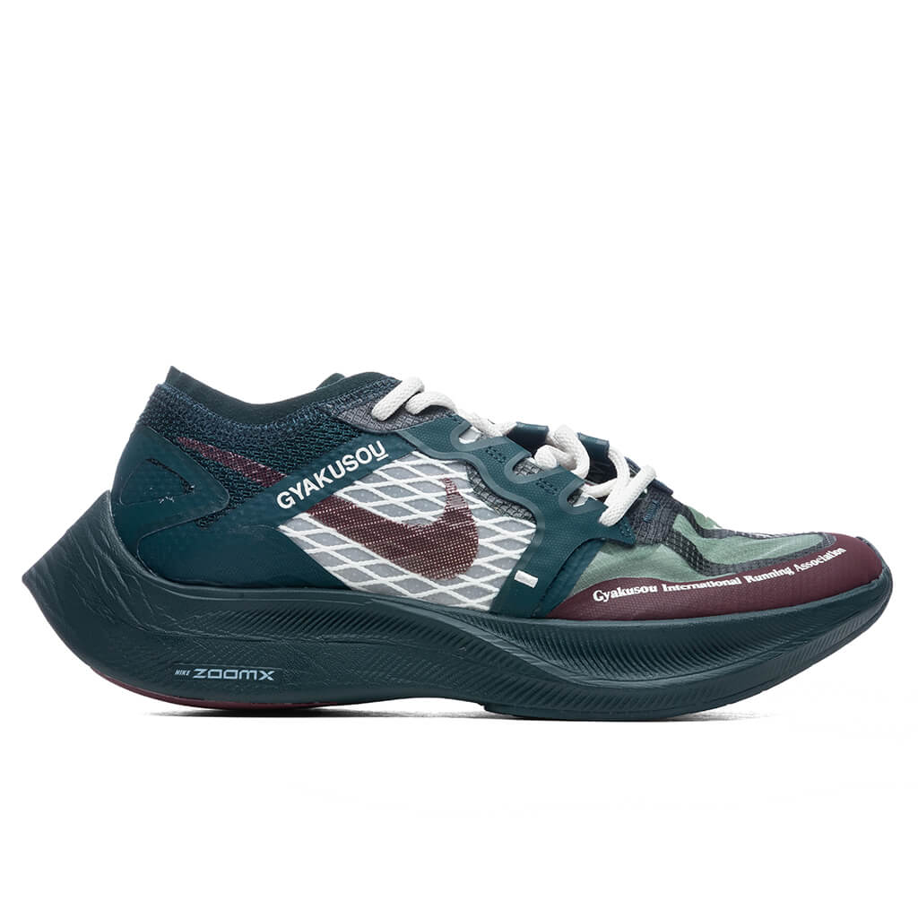 ZoomX Vaporfly Next% - Midnight Spruce/Deep Burgundy
